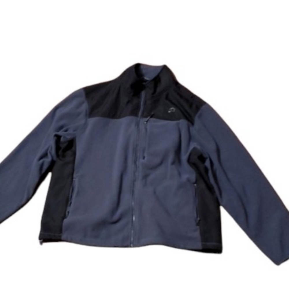 Starter Jacket size XL mens size 46-48 Blue Black Flannel Like